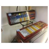 SELECTION OF SLOT GLASS