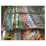 ASSORTMENT OF LICENSE PLATES, VARIOUS STATES