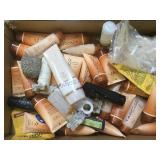 BOX OF LOTIONS, HAIR & BODY