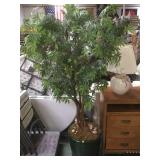 FAUX MARIJUANA TREE W/ MUSHROOMS