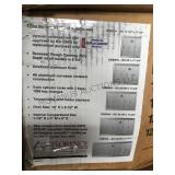 ALUMINUM 6-DOOR MAIL BOX, NIB