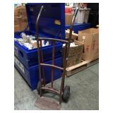 STEEL 2-WHEELED DOLLY W/HARD TIRES