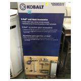 KOBALT K-RAIL & HOOK ACCESSORY KIT IN BOX, AS IS