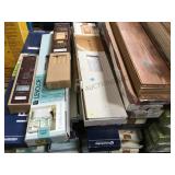 PALLET OF BLINDS NIB, & FLOORING
