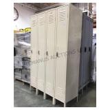 REPUBLIC STEEL 4 DOOR FLOOR STANDING LOCKER