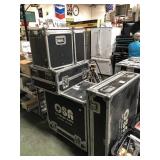 4 HARD EQUIPMENT EMPTY  CASES 4 X THE MONEY