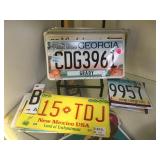 ASSORTMENT OF LICENSE PLATES, VARIOUS STATES