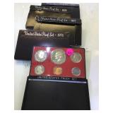 2-1974,1-1977 & 2- 1979 U.S. PROOF SETS