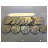 AMERICAN EAGLE SILVER DOLLARS, 16XMONEY