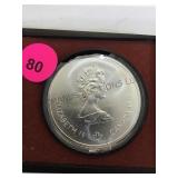 1976  $10  STERLING CANADIAN OLYMPIADE COIN