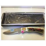 JUMBO FOLDING KNIFE W/MOUNT &BOX