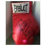 AUTOGRAPHED & NUMBERED  BOXING GLOVE