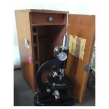 VINTAGE TASCO MICROSCOPE W/ BOX