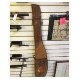 LEATHER HAND-MADE RIFLE SCABBARD