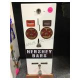 VINTAGE HERSHEY'S 25-C CHOCOLATE DISPENSER W/KEY