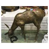 BRASS DEER STATUE 28' TALL