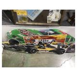 LOT OF 3 NOS NASCAR METAL ADVERTISING SIGNS