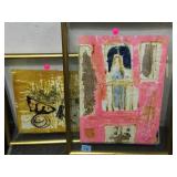 PAIR OF FRAMED WATERCOLORS 15x19