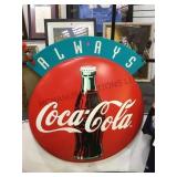 COCA-COLA BUTTON ADVERTISEMENT