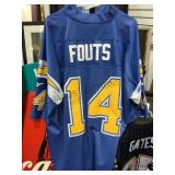 SAN DIEGO CHARGERS DAN FOUTS HOME JERSEY