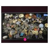 TRAY LOT OF FASHION PENDANTS & MORE