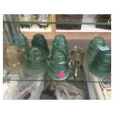 GROUP OF VINTAGE HEMINGGRAY& WHITALL INSULATATORS