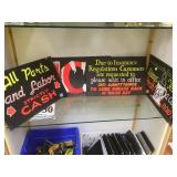 DRUG STORE NEON SERIGRAPH SCREEN PRINT SIGNS