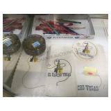 ASSORTMENT OF CASINO MEMORABILIA, ASHTRAYS