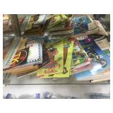 SHELF LOT OF CHILDRENS BOOKS & MORE