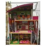 KID CRAFT DOLL HOUSE, 32X46
