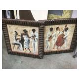 2 FRAMED  WALL ART