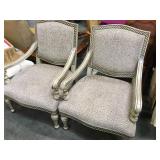 PAIR OF OVERSIZED SITTING CHAIRS