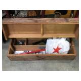 CARPENTERS TOOL BOX W/CONTENTS