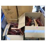 PALLET LOT OF WOODEN HANGERS