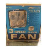 20' BOX FAN
