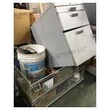 BIN WITH CONTENTS