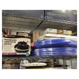 2'D SHELF, COPPER &PLASTIC TUBING