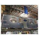 TOP CART, PAIR OF 'THE HIVE' CEILING FANS
