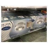 BOTTOM SHELF, PAIR OF 'THE HIVE CEILING FANS