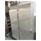 TRAULSEN DOUBLE DOOR STAINLESS INDUSTRIALCOOLER