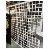 LARGE HEAVY STEEL TRELLIS,,9' X 7.5'