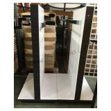 FLOOR STANDING DOUBLE SIDED DISPLAY RACK,2XMONEY