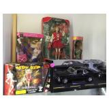 COCA-COLA BARBIE, BETTY BOOP, DIE CAST CAR& MORE
