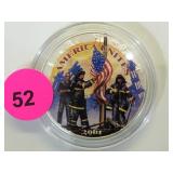 2001 COLORIZED AMERICAN SILVER EAGLE