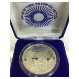 1981 3/4 OZ SILVER ,NEW YORK SILVER COLL. COIN