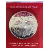 1971 $2 STERLING SILVER PROOF COIN
