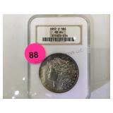 1902-O  NGC MS64 MORGAN SILVER DOLLAR