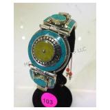 HANDMADE HIMALAYAN TIBETAN BRACELET,(NOT SILVER)