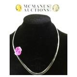 STERLING SILVER  NECKLACE