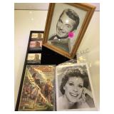 AUTOGRAPHED CAROL BURNETT & DUNES MATCH-BOOKS